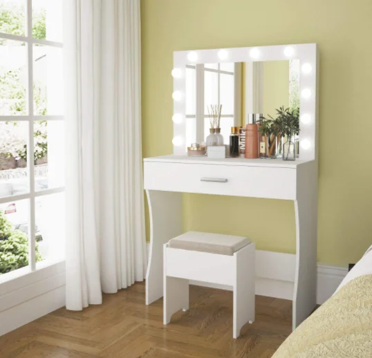  Bedroom furniture with stool and dressing