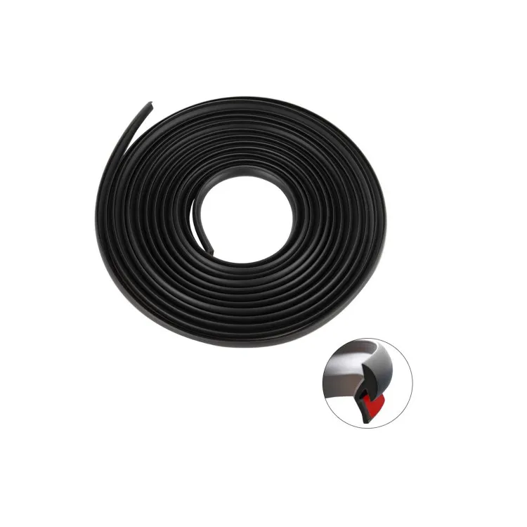 Fender Flare Edge Rubber Trim Gasket Welting T Style for Car and Truck Wheel Wells with self adhesive tape