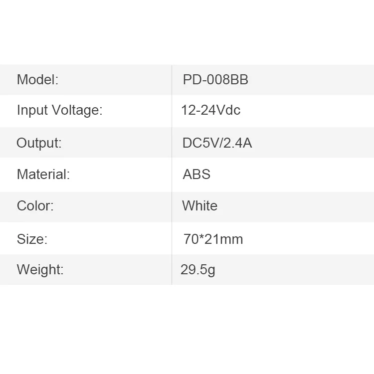 Free Shipping 12v 24v socket usb car charger quick charge 3.0 usb car charger for mobile phone