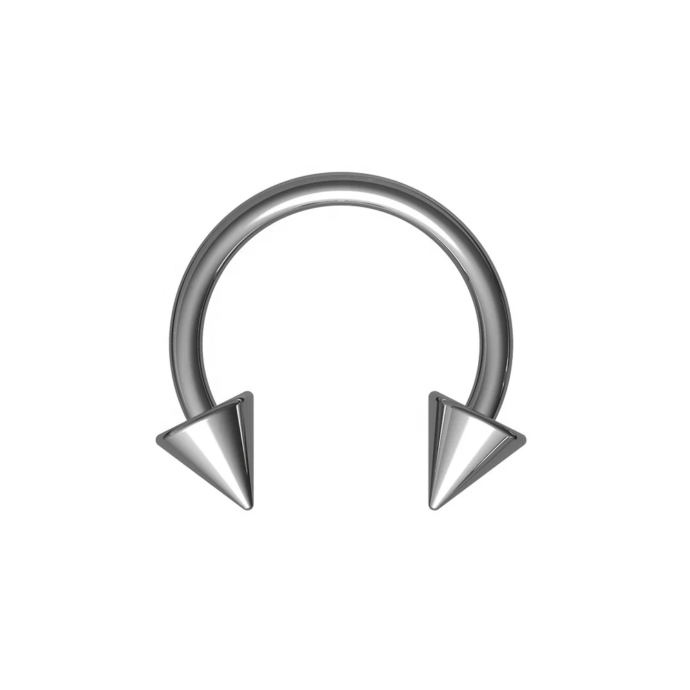 Stainless steel nose piercing Horseshoe Circular for Septum Piercing Nose Ring Bulk snakebite Piercing Nose Jewelry