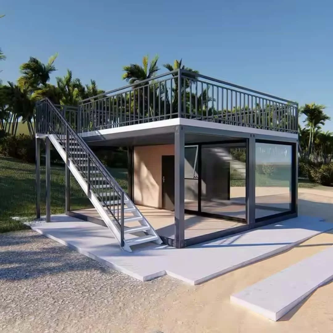 Rising OEM metal Space frame Prefab Steel Warehouse prefabricated steel structures building metal structure warehouse for villas