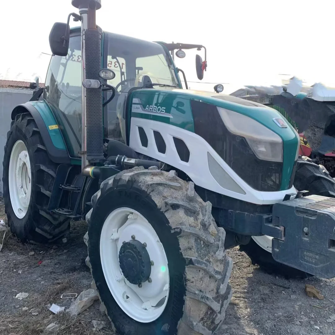 Arbos Second-hand Farm 1704 tractor with disc plow front loader