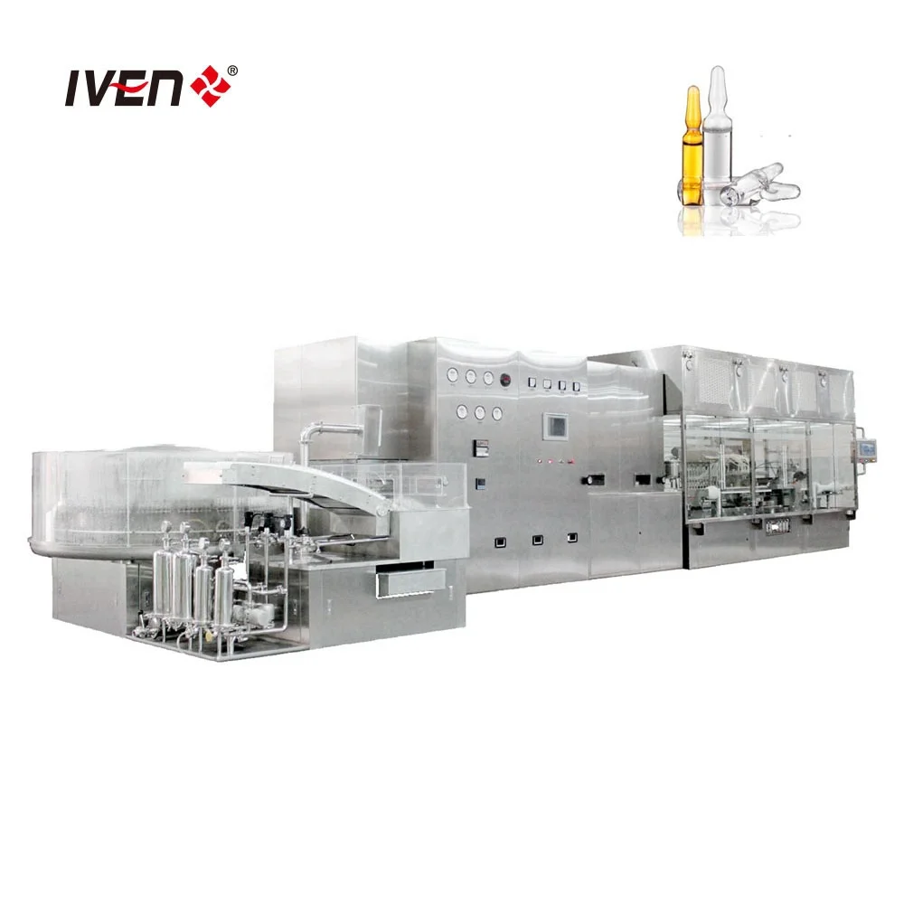 Highly Cost-effective Minimal Cost Glass Vial 1ml Ampoule  Washing Filling  Capping and Sealing Machine Production Plant