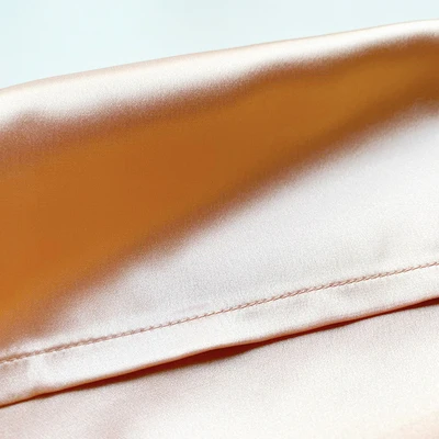 Custom embroidery logo 22 Momme 100% Mulberry Silk Pillowcase with box OEKO tex wholesale Pure Natural silk pillow case