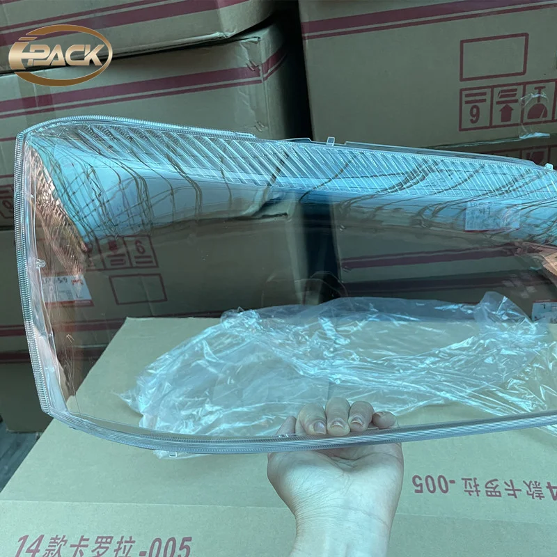 Car Head Lamp Transparent Cover Headlight Glass Lens Cover For 01-03