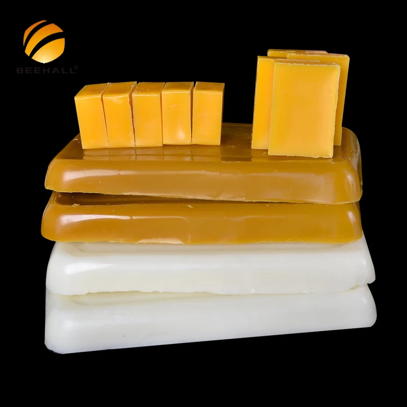 BEEHALL Beeswax Supplier Wax Bee 100 Natural Beeswax Block Honey Beeswax Slab For Sale