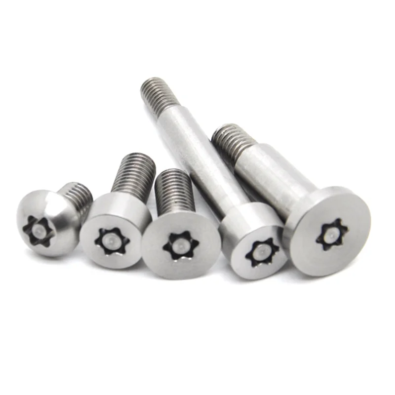Custom Stainless Steel Carbon Steel Aluminium ZInc plated Security Button Pan Countersunk Flat Socket Head Torx Screw