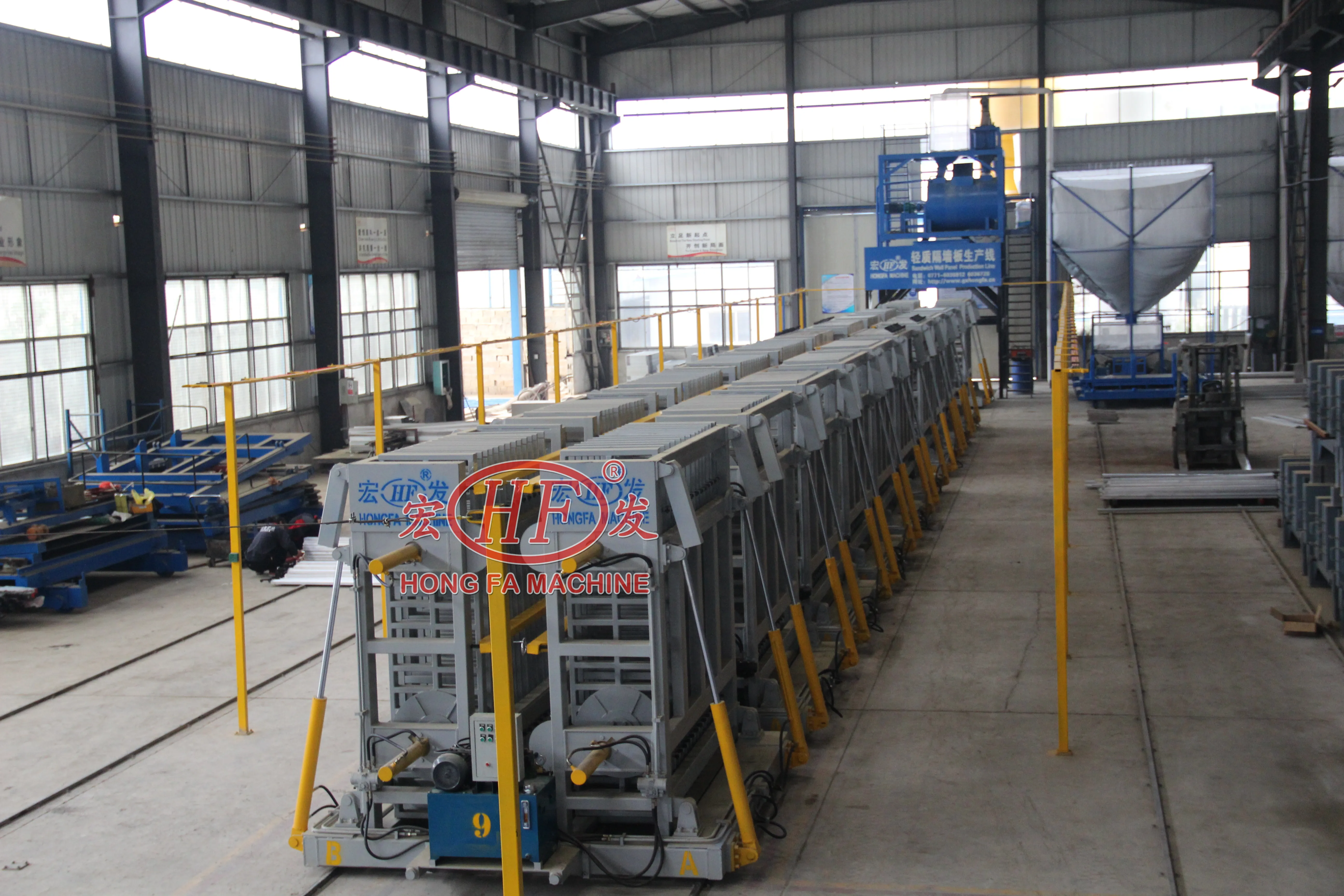 Lightweight Concrete Slab Making Machine Table Precast Concrete Wall Panels Making Machine For Precast House
