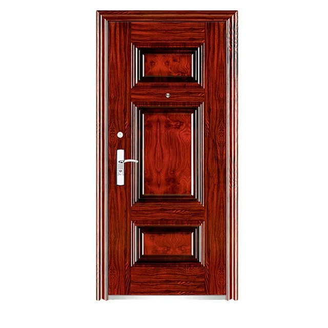 
2020 Most Popular 3D Skin Design Single Iron Door Indian Main Door Designs 
