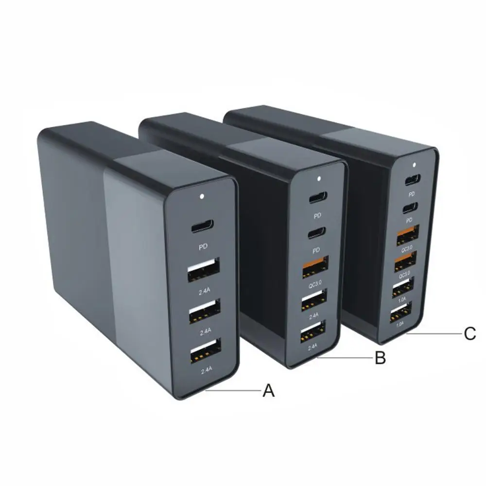 75 Вт с разъемом USB Type-C зарядное устройство держать подставка быстрой зарядки 3 0 доставки Зарядное PD адаптер для ноутбука MacBook ноутбуки