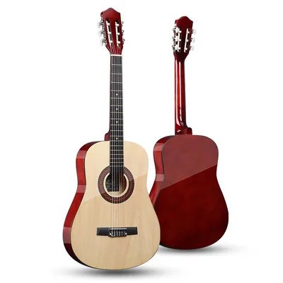 Manufacturer Custom 38 Inch Basswood Handmade Classical Guitar for Wholesale