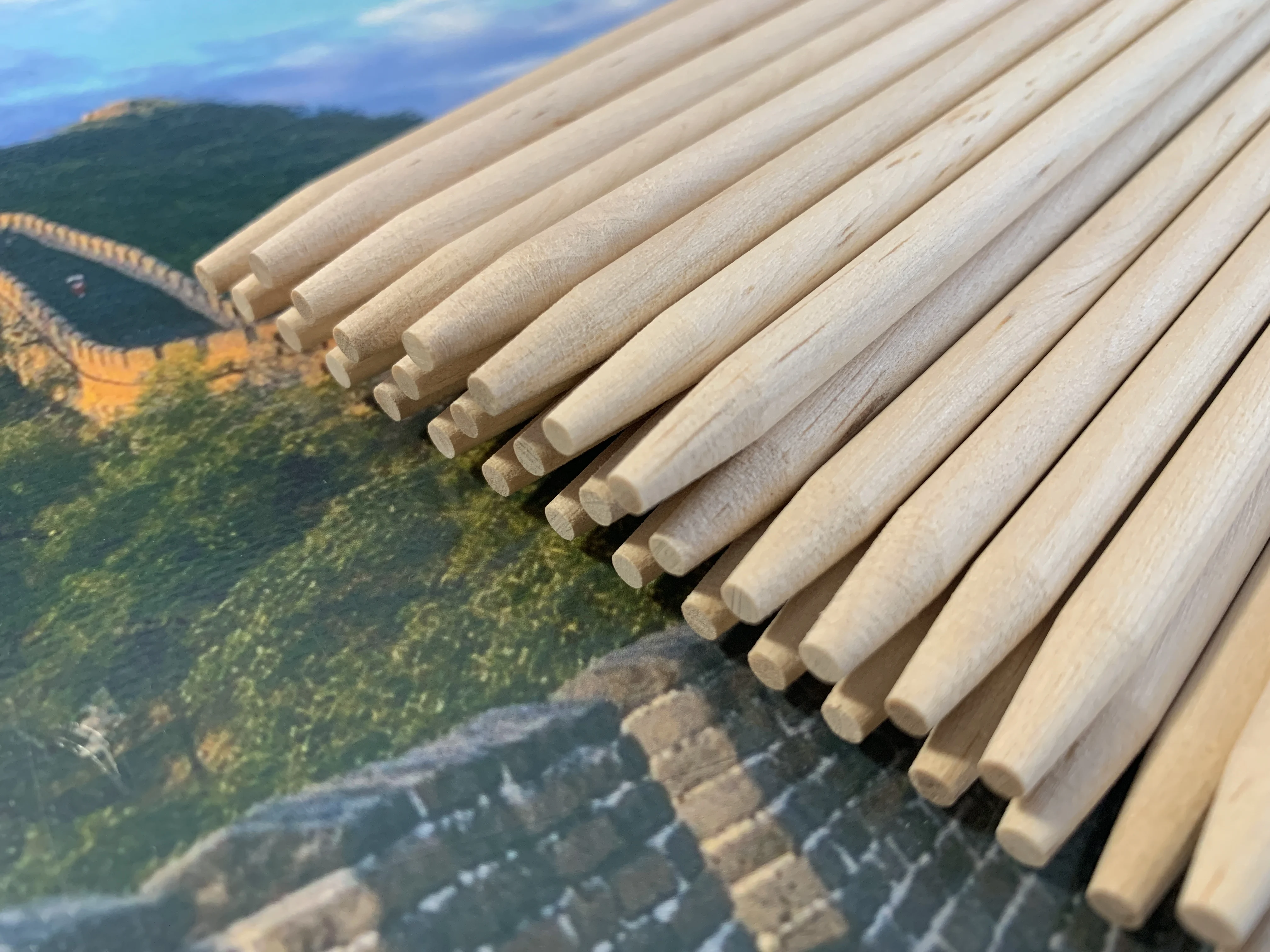 Marshmallow Skewer Candyfloss Stick Birch Wood Sticks