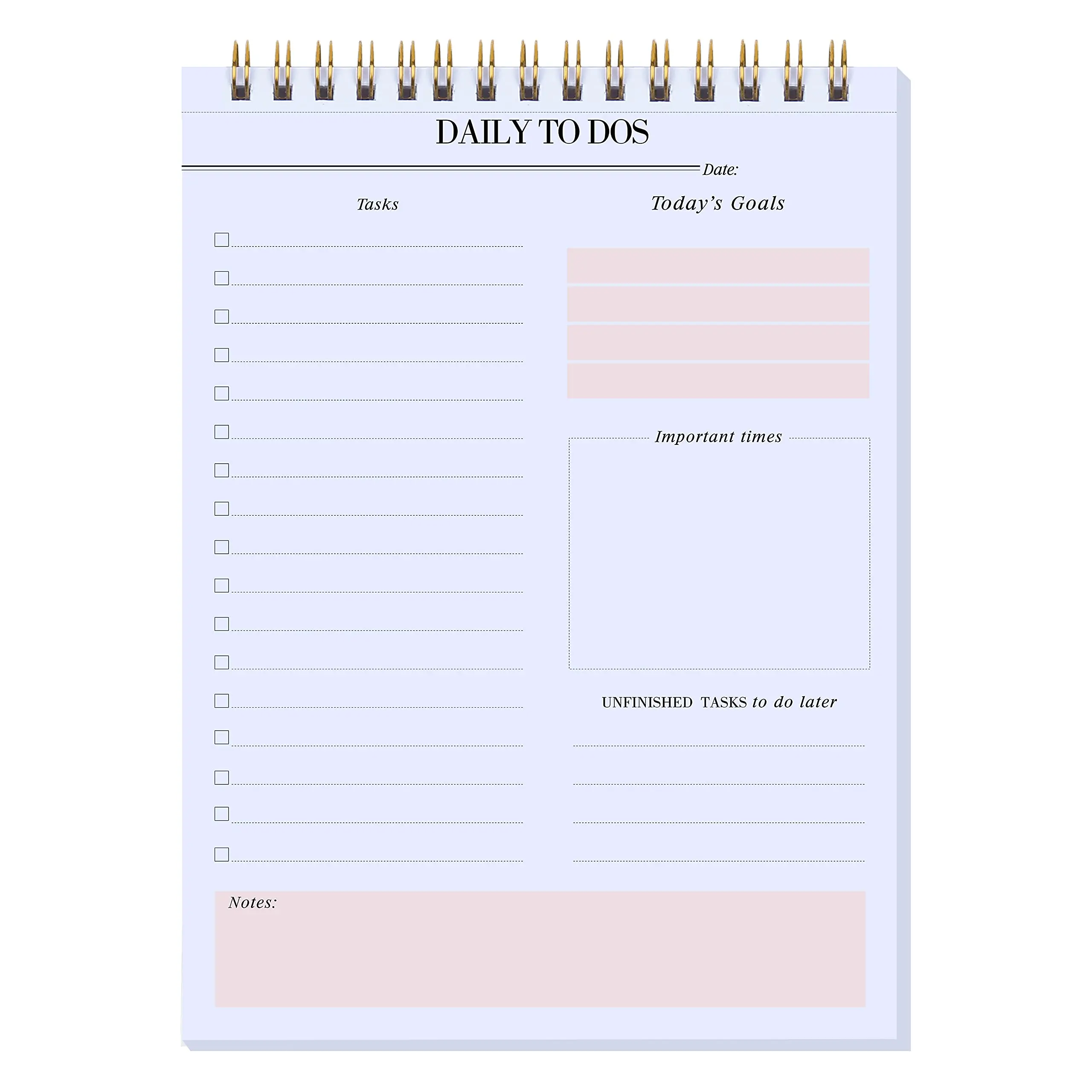 Wholesale  hot sale  low price printing daily planner custom to do list notepad