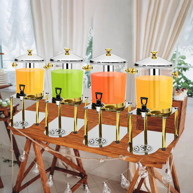 Wholesale Commercial Party Juice Dispenser Cooler Plastic Stainless Steel Insulated Beverage Dispenser