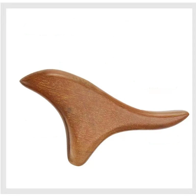 Natural Handmade Wooden Guasha Board-Wooden Gua Sha Reflexology Tool Triangle Massager For Acupuncture Point Massage