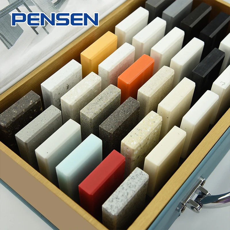 Hot Selling Quality Artificial Stone 12mm Thickness Acrylic Solid Surface Marble Sheet for Kitchen Countertop