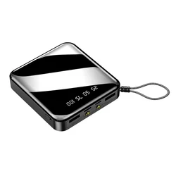 Mini Power Bank 30000mAh LED Power Display 10000mAh Small Portable Charger Bank Mobile Bank Power Supply