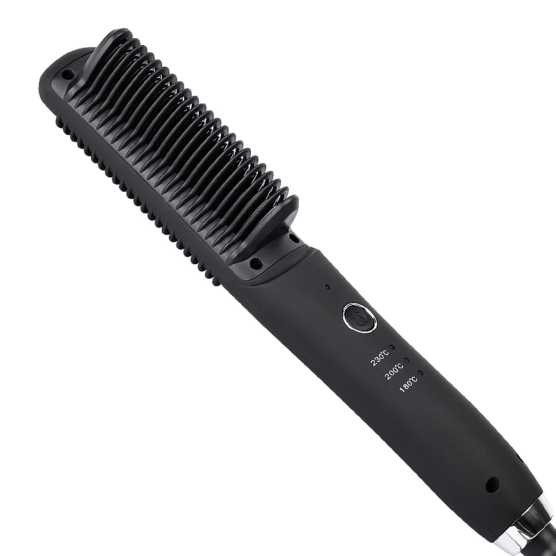 Brush 2022 with Packaging Box 3 in 1 Mini Professional Power Cord for High Quality Hair Straightener