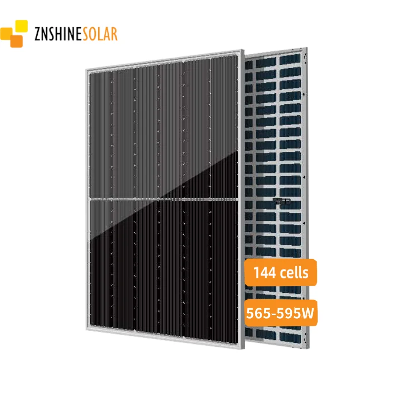 Znshine Solar Sun Power Panel Clean Residential Energy 565W 570W 575W 580W 585W 590W Dual Glass on Sale