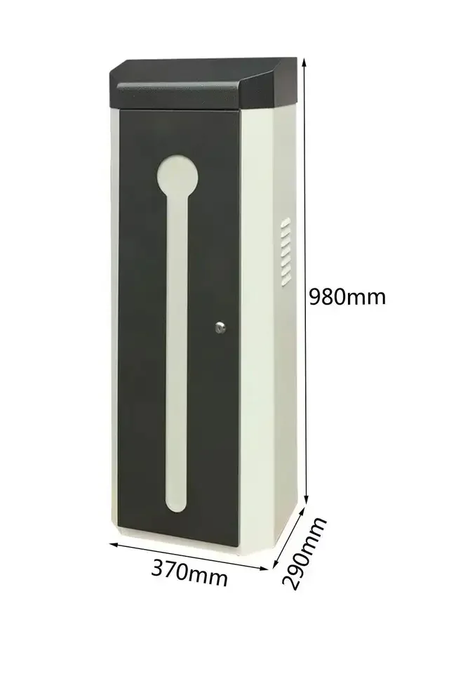 1.8-4s DC 24V Brushless Motor Full Automatic Boom Barrier Gate For Personal Or  Public Parking Lot System