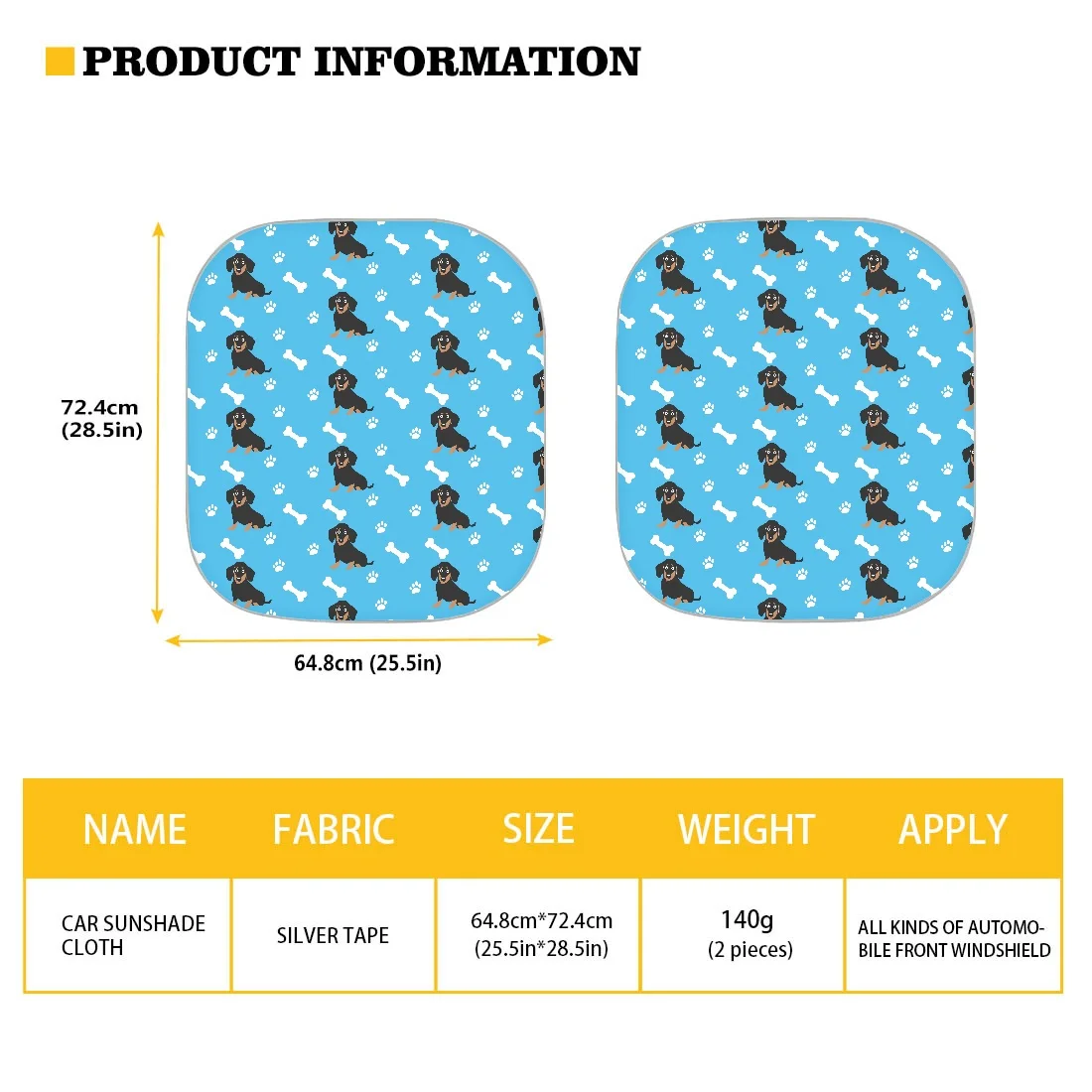 Wholesales Front Car Window Sunshade Military Warm Blood Camouflage Pattern Printed Visor 2-piece Auto Car Windshield Sunshades