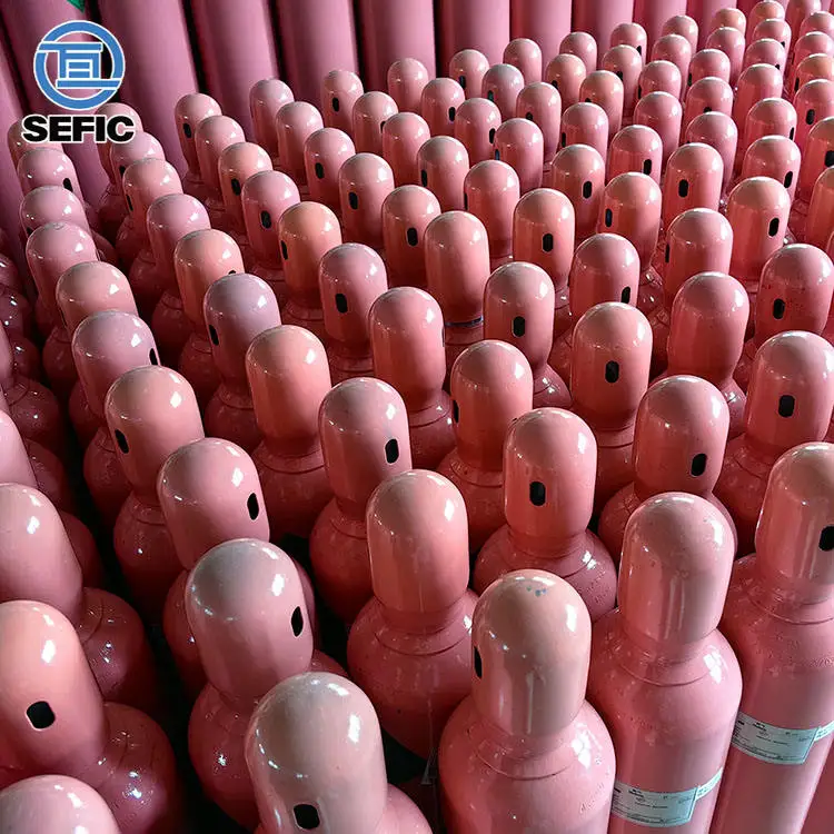 SEFIC 6m3 40L 219mm Helium Gas Cylinder TPED For Party ISO9809-3 Standard Gas Cylinder