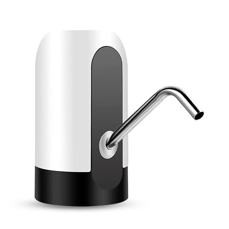 Portable Water Jug Pump With Switch Electric Water Dispenser USB Rechargeable For Universal 2-5 Gallon Bottle