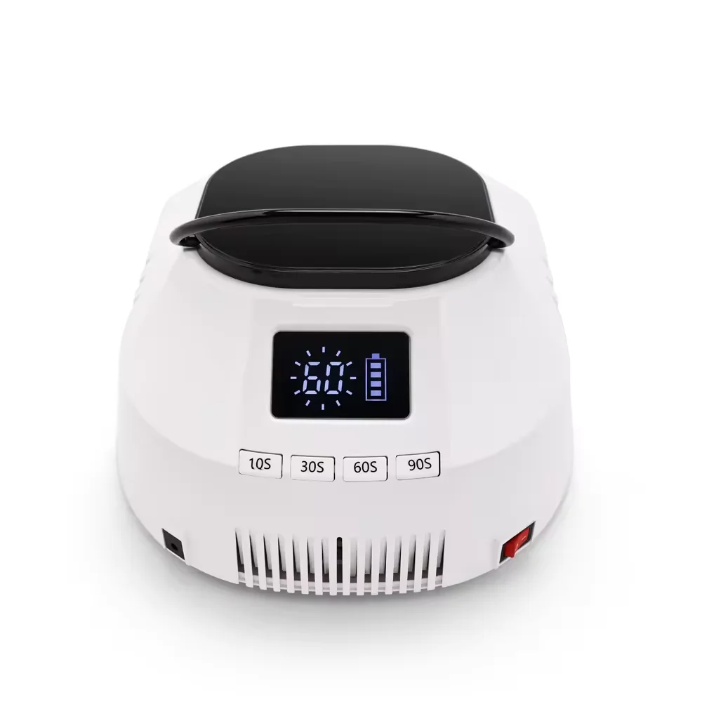 Professional Nail Salon Home Use Pro Cure Wireless Dual Light 86W Rechargeable UV Led Nail Gel Dryer Lamp