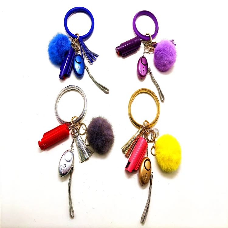 
Self Defense Hidden Mini Keychain Gun Shaped Folding Pocket Green Organizer Key Knife Keychain Ball With Knife Girls 