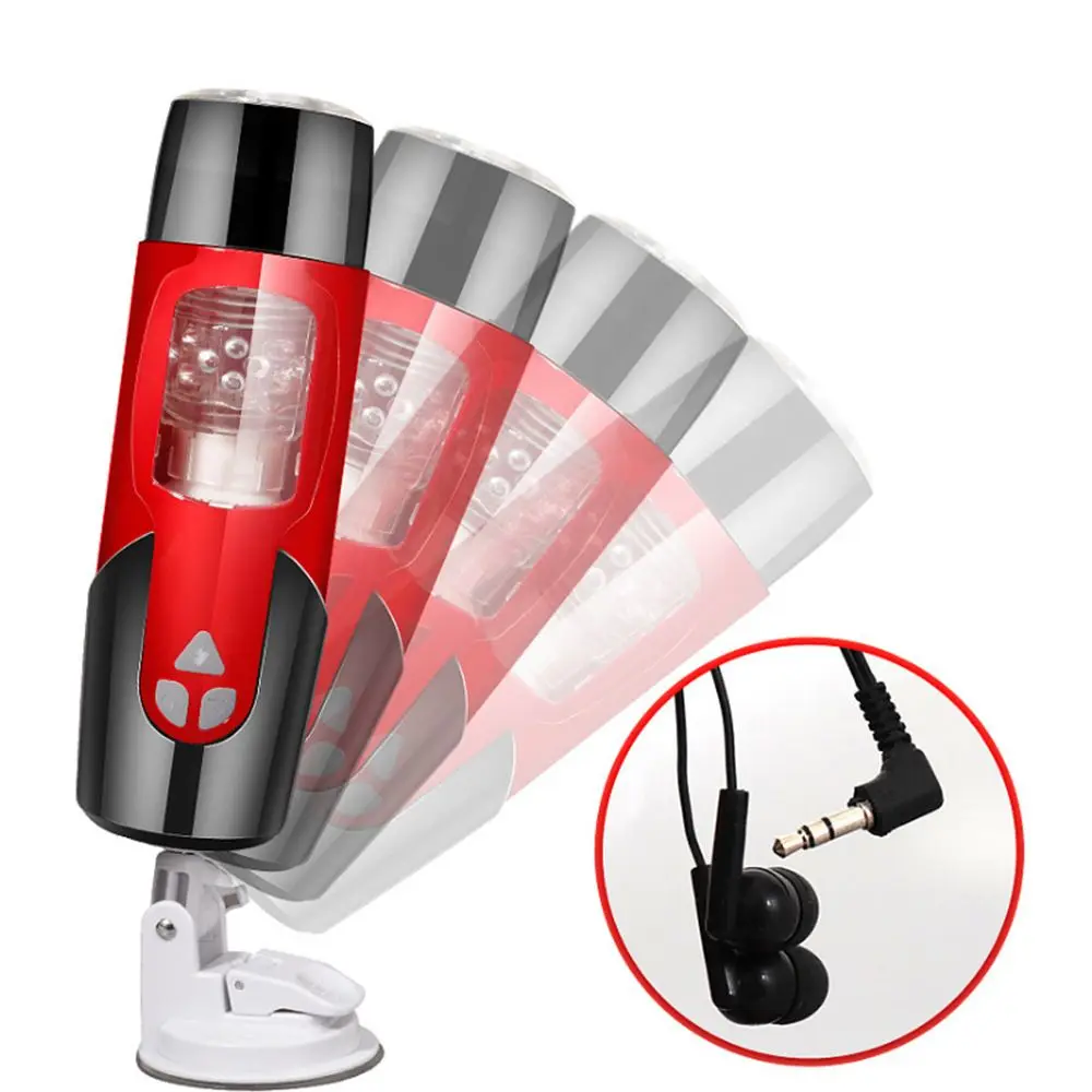 Automatic Aircraft Men Masturbators Intelligent Sex Toy Masturbation Hand Free Electric Cup Male