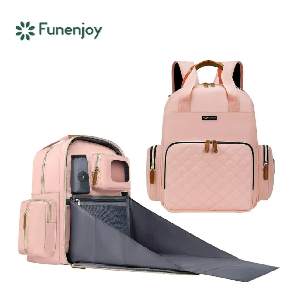 Multifunction Large Waterproof High Quality Cheap Diaper Bags Baby Sleeping Bag Diaper Bag Backpack With Changing Station