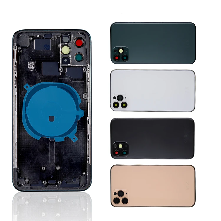 Заводская прямая продажа, оригинальное качество, стеклянная задняя крышка, Замена для Iphone 11 Pro Max, задняя крышка аккумулятора, корпус