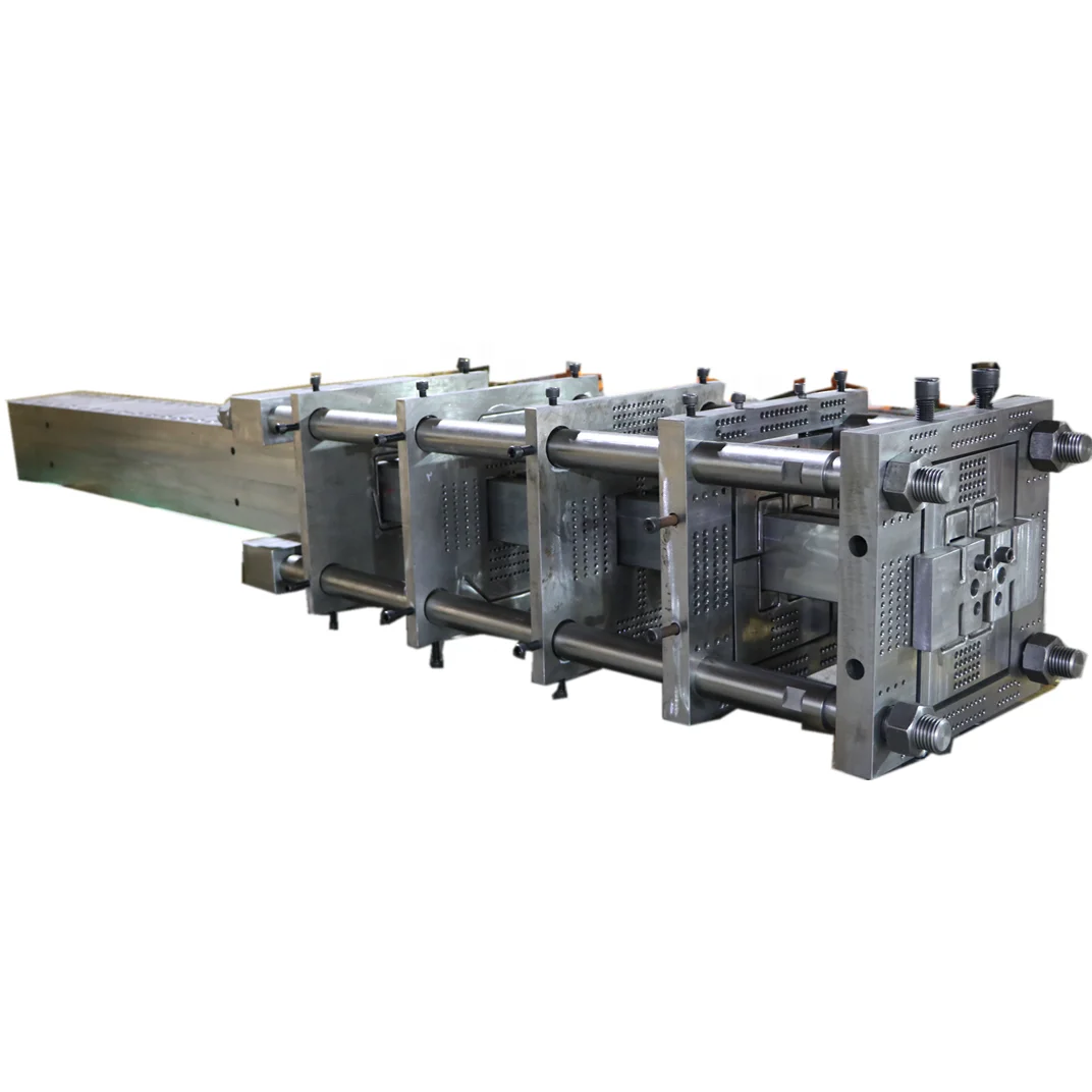 Double-mandrel FRP Pultrusion Die with Preform