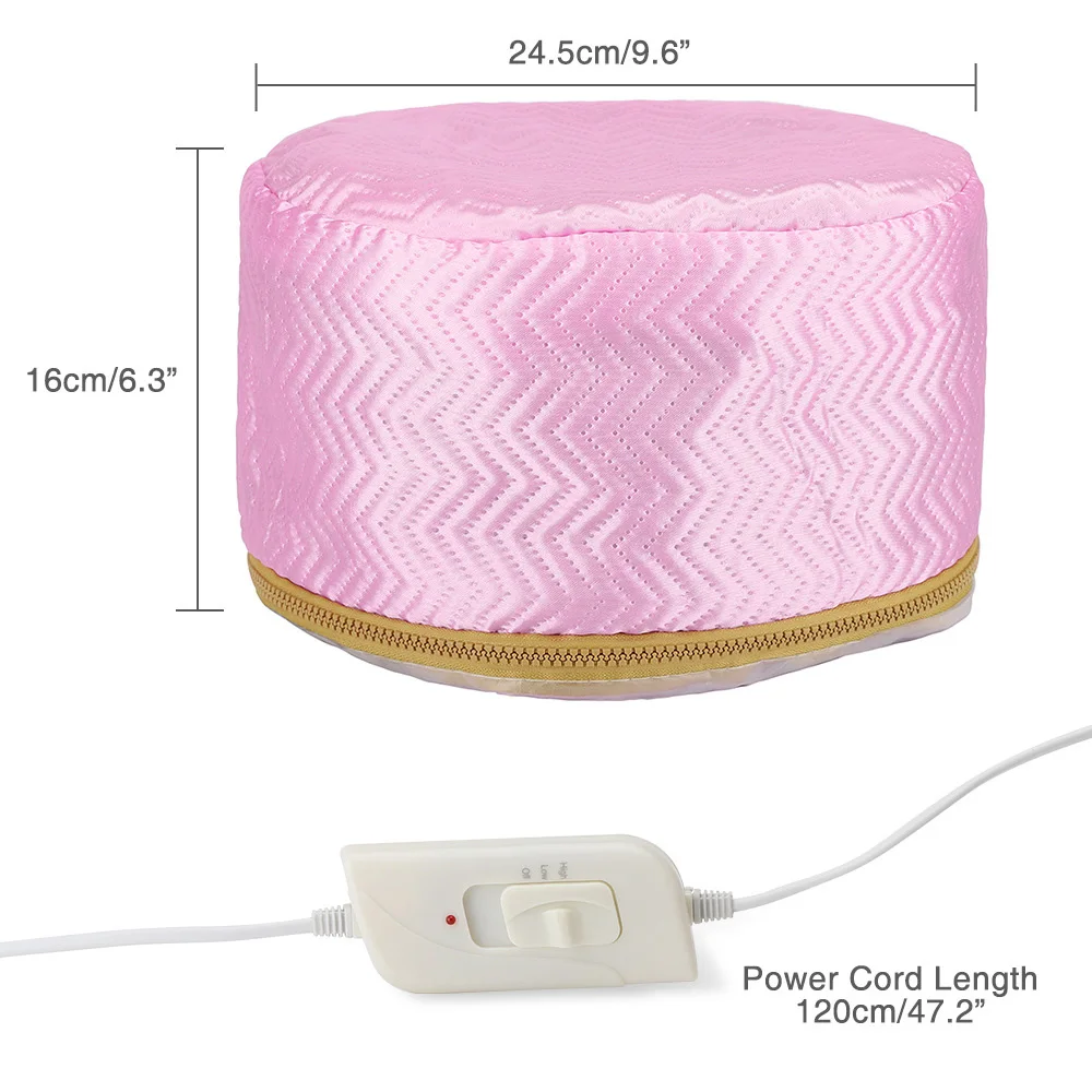 Hot Selling Salon Dryers Electric Spa Thermal Treatment Hat Heat Cap for Deep Conditioning Heating Cap Hair Steamer Cap