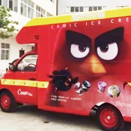 electric food vending truck mobile food truck for frozen yogurt  food trucks for sale in china