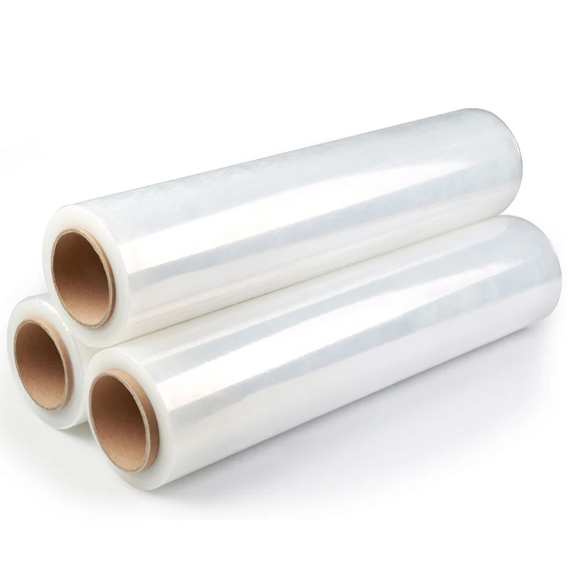 wrapping pvc stretch cling film shrink wrap plastic film 30cm*200m jumbo roll