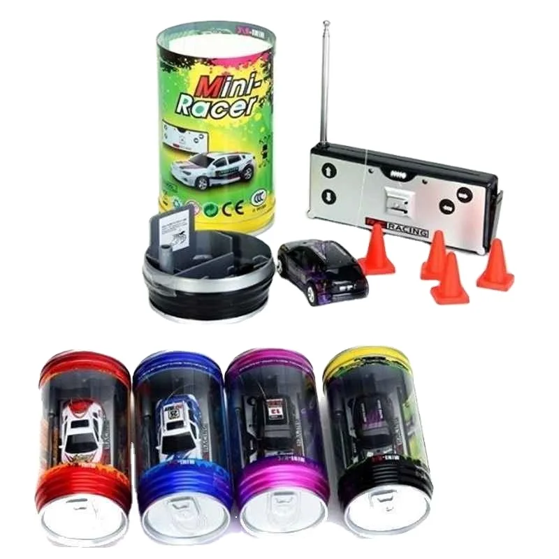 2015-1A Micro scale 1:64 radio control toys mini can package rc car racing random colors