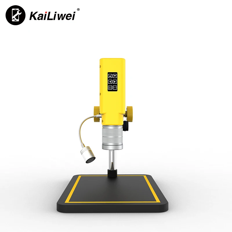 Kailiwei All In One 48MP HDMI-Compatible Digital big base dental Microscope prices camera Industrial Electronic Repair