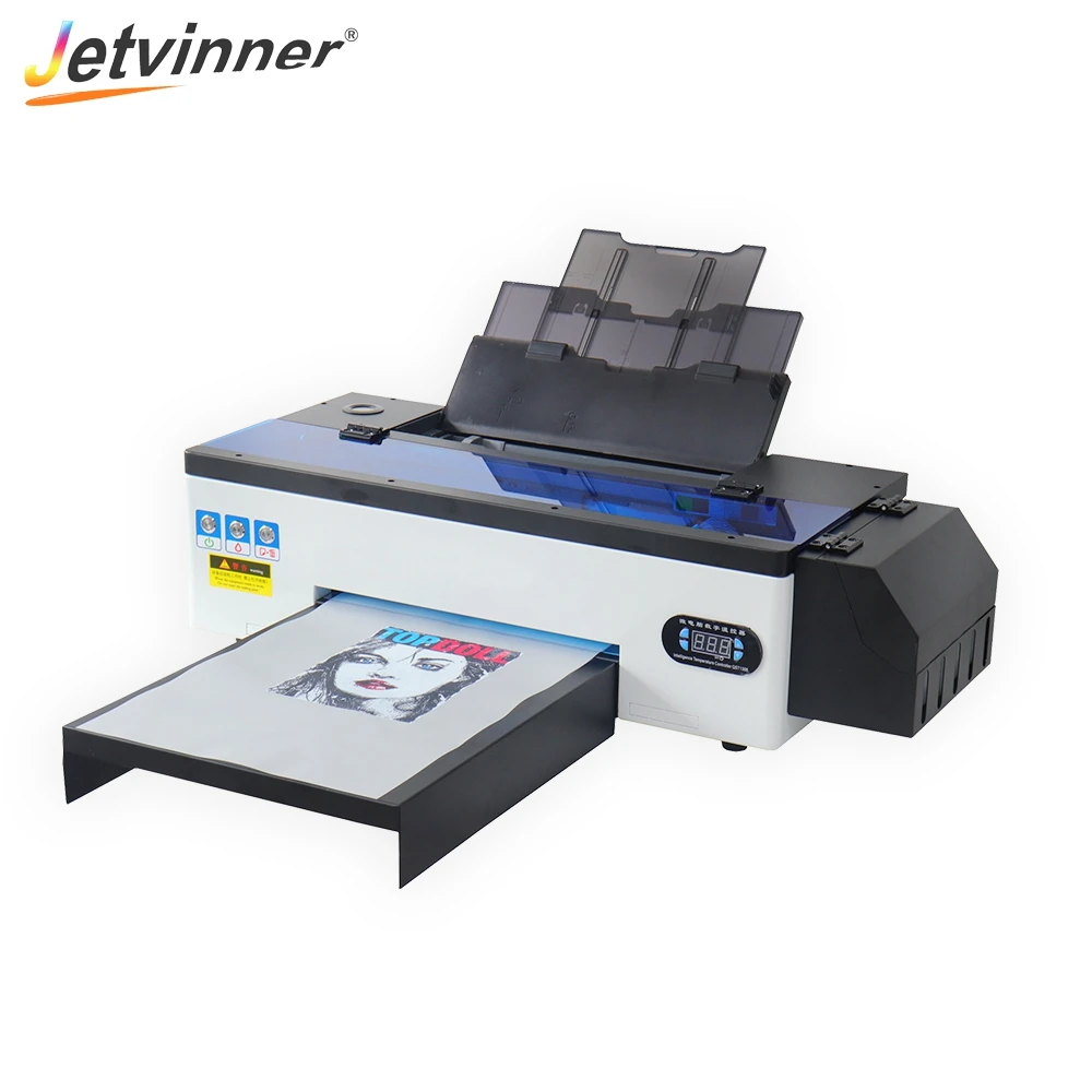 Jetvinner A3 DTF printer white ink mixing system for printing Tshirt hoodie printing machine