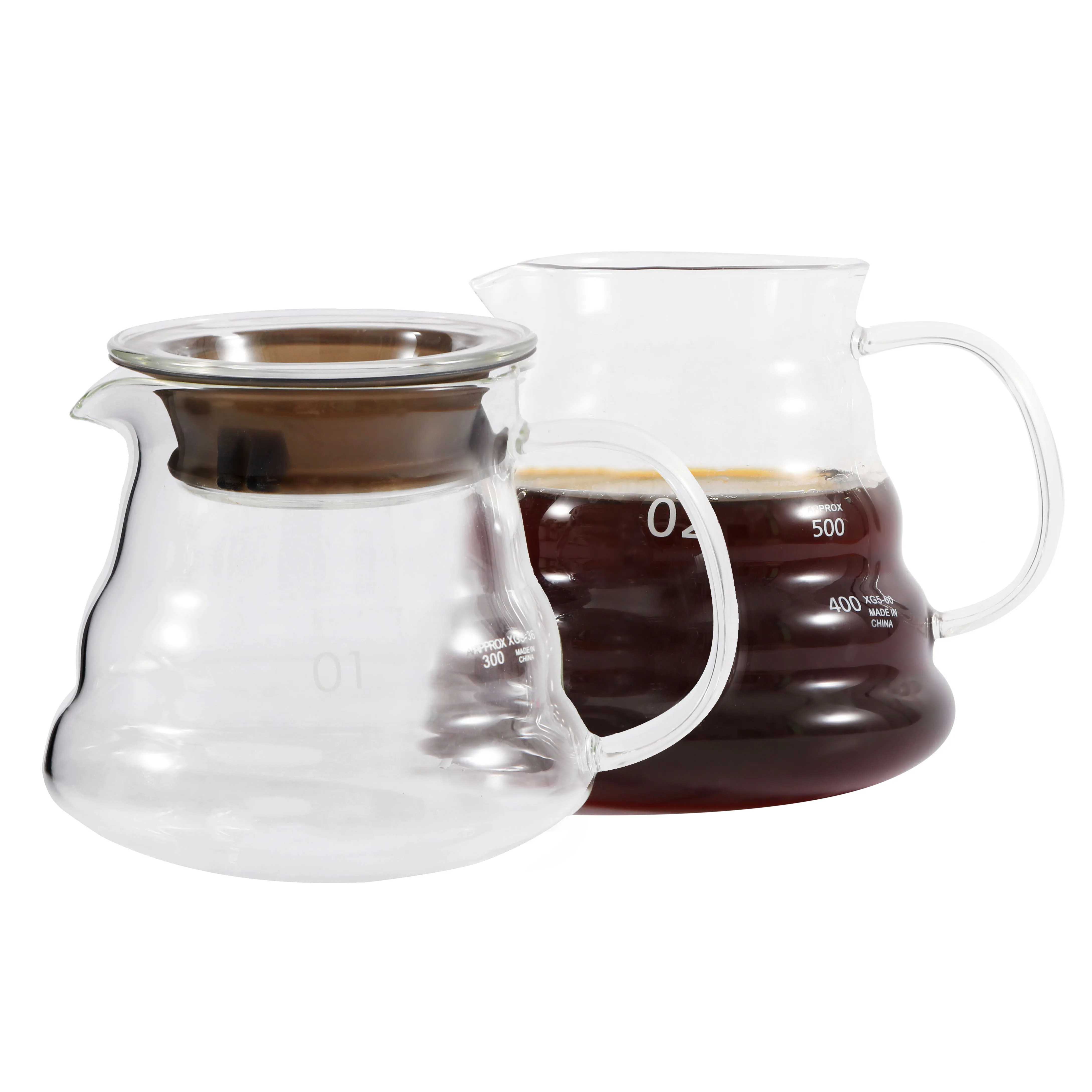 Glass Coffee Carafe Coffee Pot Jug Clear Cloud Range Coffee Server Standard
