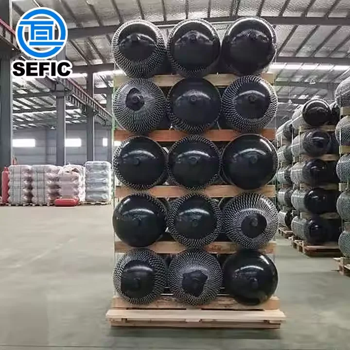 356mm 70L 200bar High Pressure Cylinder High Quality and Nice Price CNG Type 1 Compressed Natural Gas Cylinder