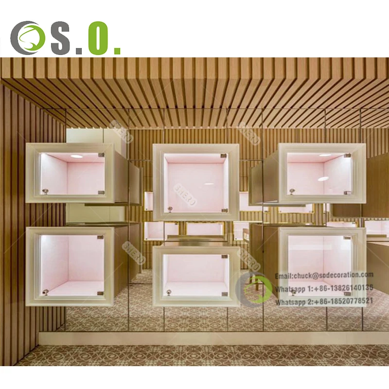 Jewelry Store Showcase  Luxury Jewellery Display Showcase  Jewelry Glass Counter Design
