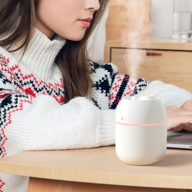Mini Smart Humidifier Two Modes Multi-Functional Air Diffuser with Aroma Scent Humidifying and Diffusing Capabilities