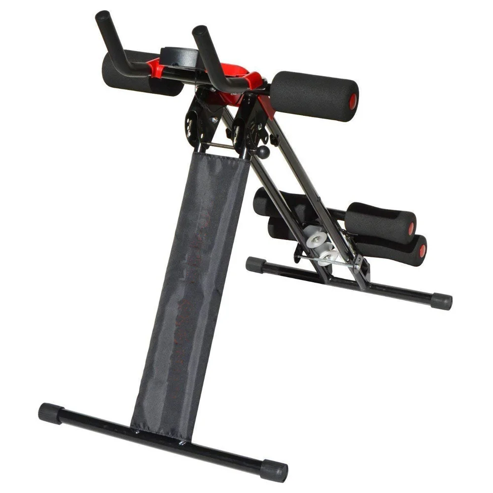 Original Adjustable Steel Abdominal Core Trainer Waist Toner Cruncher  Workout Levels LCD Monitor Fitness Machine