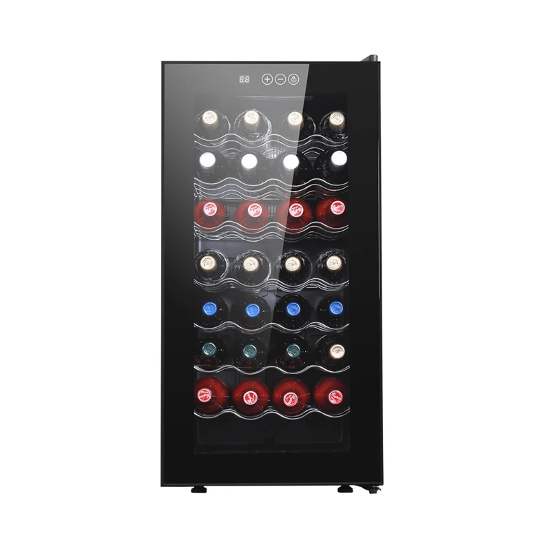 Wine Cooler 78L 32 Bottles Wine Refrigerator Cabinet Fridge wine bar cabinet
