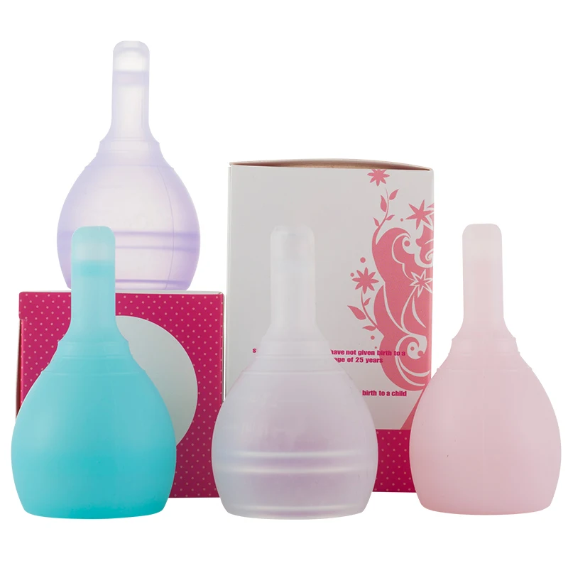 
Oem Medical Grade Silicone Copa Menstrual Reusable Use Care Soft Silicone Lady Menstrual Cup 