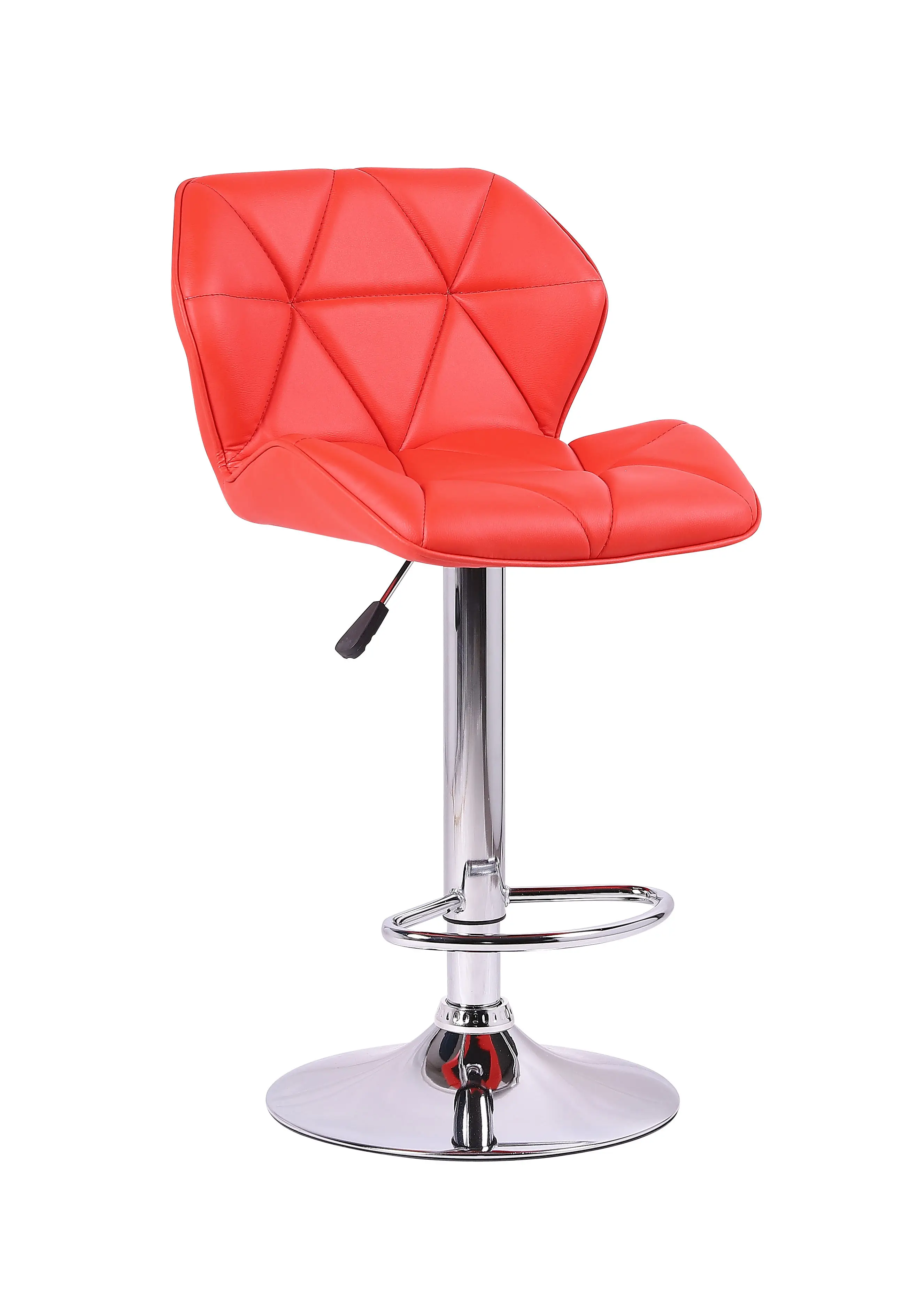 Luxury Synthetic Leather Adjustable 360 Degree Revolving Anji Sexy Bar Stools Chair