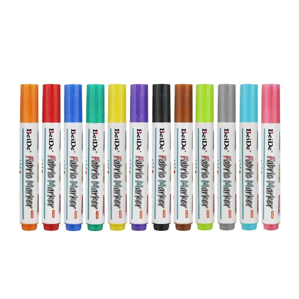 Machine Washable Paint Best Fabric Markers Perfect for Writing on Clothes, Clothing, Jeans, Pants, and Shirts