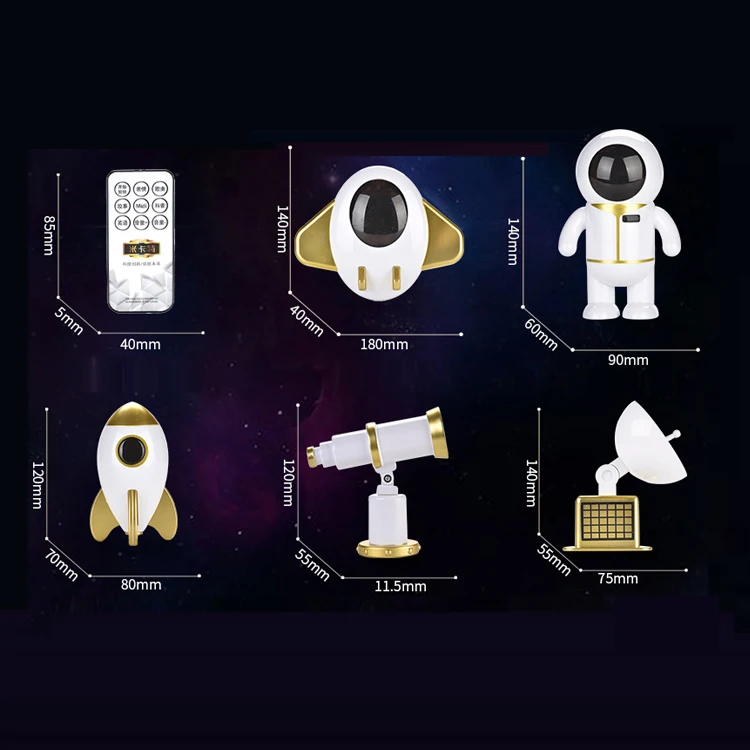 
Teaching kids knowledge space toys plastic 5 in 1 spacewalk science kits toy 