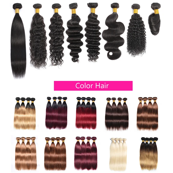 10A Mink Brazilian Hair,Raw Virgin Cuticle Aligned Hair, Free Sample Virgin Brazilian Human Hair Bundles With Closure